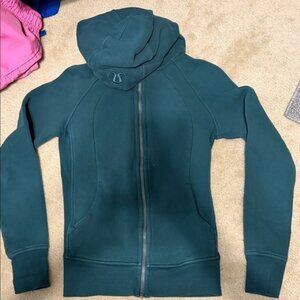 lululemon athletica Deep Teal Full-Zip Hoodie